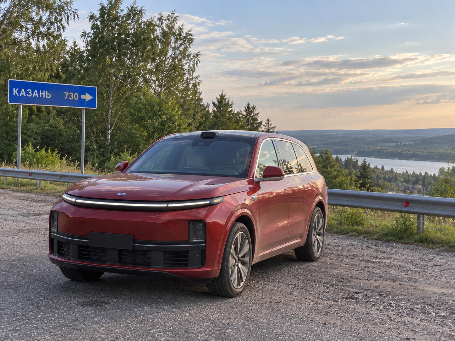 Москва — Казань на Li Auto L7
